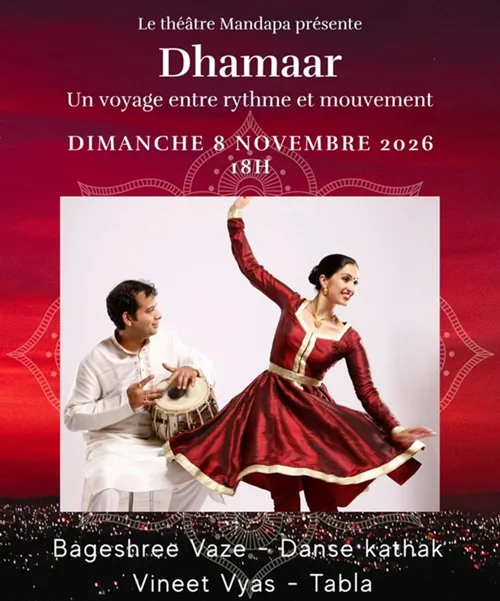 Affiche de Dhamaar : un voyage entre rythme et mouvement