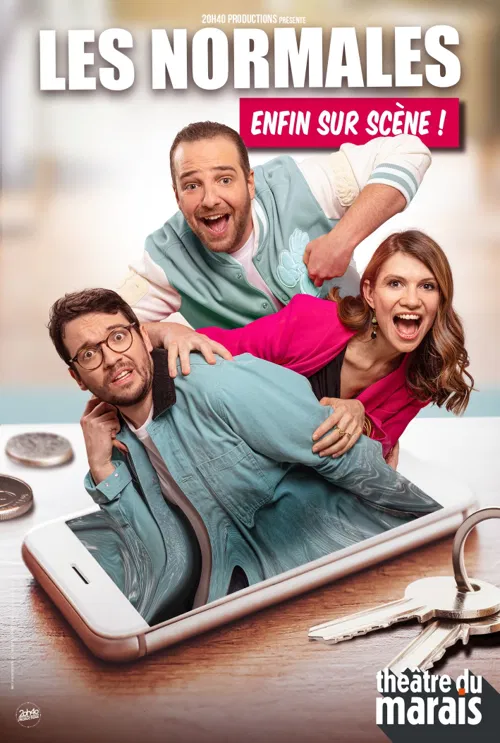 Affiche de Les Normales dans Enfin sur scène !
