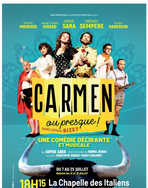 Affiche de Carmen ou presque !