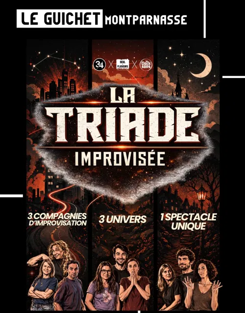 Affiche de La Triade improvisée
