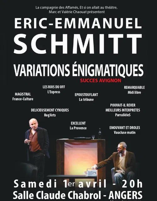 Affiche de Variations Enigmatiques