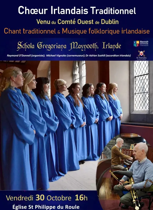 Affiche de Choeur Traditionnel Irlandais