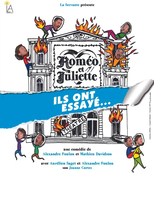 Affiche de Roméo et Juliette, ils ont essayé...
