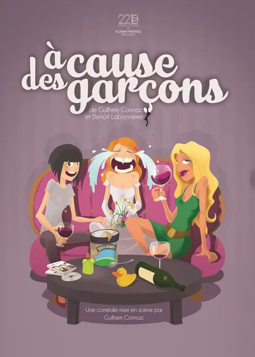 Affiche de A cause des garçons