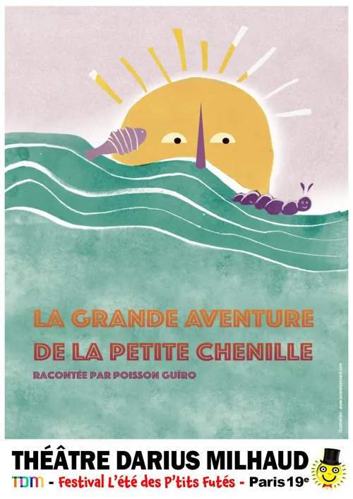 Affiche de La grande aventure de la petite chenille