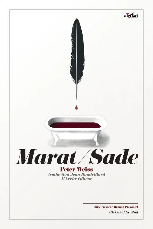Affiche de Marat / Sade