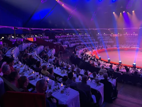 Photo 1 de Dîner-spectacle sous le chapiteau Arlette Gruss à Bordeaux