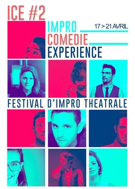 Affiche de Festival Ice : impro comédie expérience