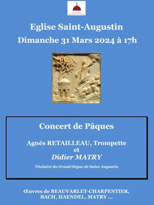 Affiche de Concert trompette et orgue