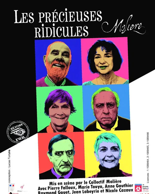 Affiche de Les précieuses ridicules