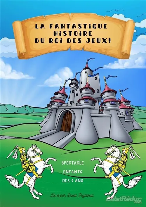 Affiche de La fantastique histoire du roi des jeux !