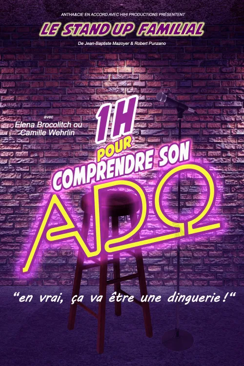 Affiche de 1 heure pour comprendre son ado