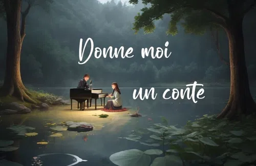 Affiche de Donne moi un conte (spectacle de conte improvisé)