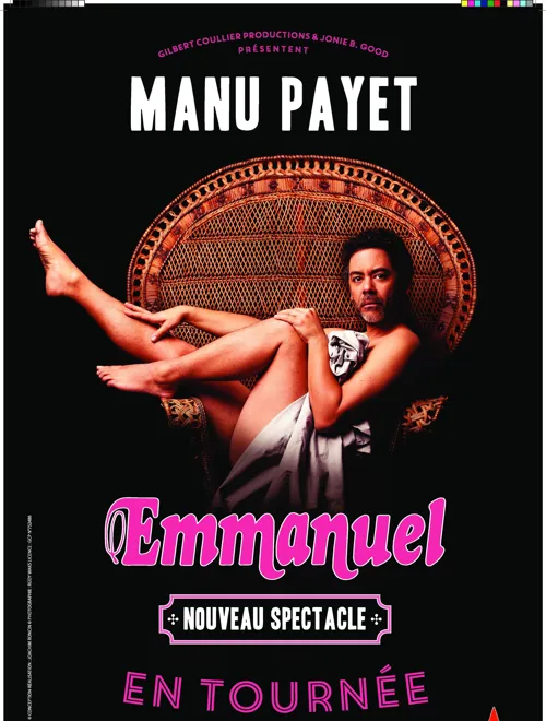 Affiche de Manu Payet dans Emmanuel