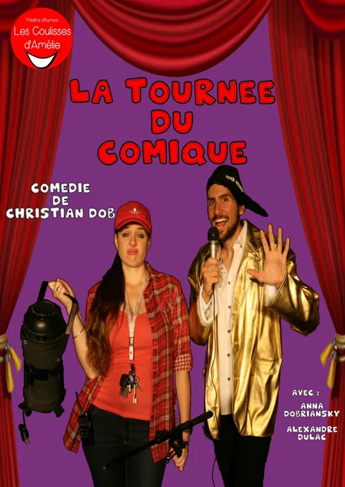 Affiche de La tournée du comique