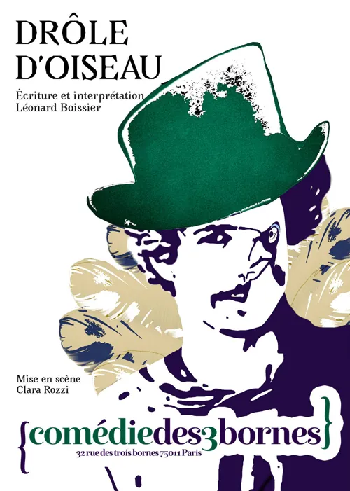 Affiche de Léonard Boissier dans Drôle d'oiseau