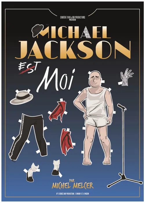 Affiche de Michel Melcer dans Michael Jackson est moi