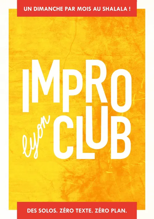 Affiche de Impro Club