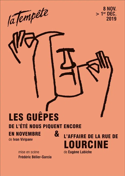 Affiche de Les Guêpes de l'été nous piquent encore en novembre & L'affaire de la Rue de Lourcine