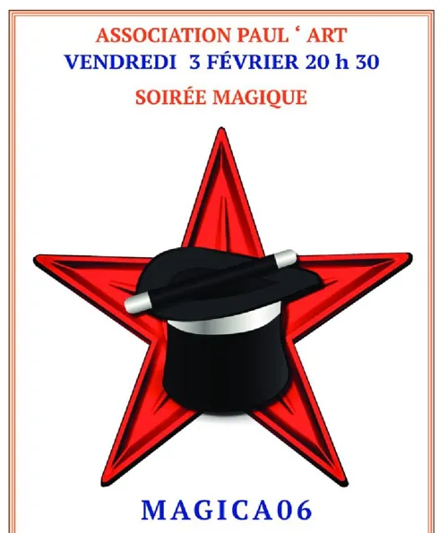 Affiche de Soirée magique Magica 06