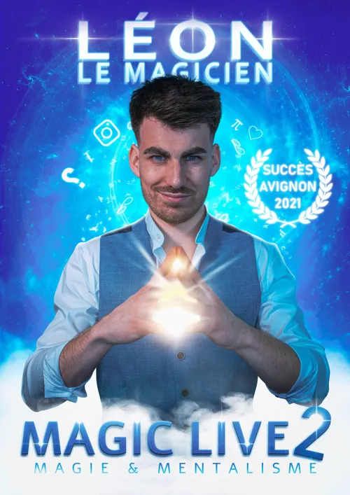 Affiche de Léon Le magicien dans Magic Live 2