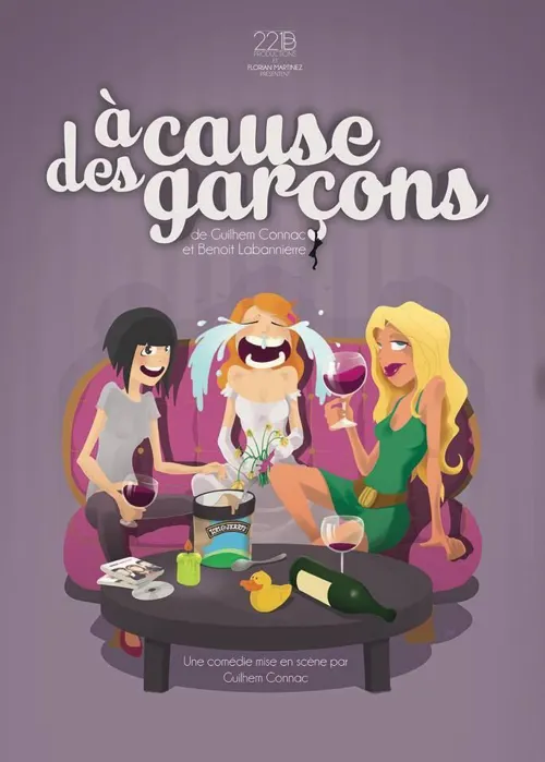 Affiche de A cause des garçons