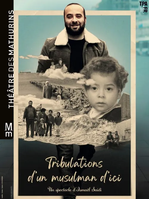 Affiche de Ismaël Saïdi dans Tribulations d'un musulman d'ici