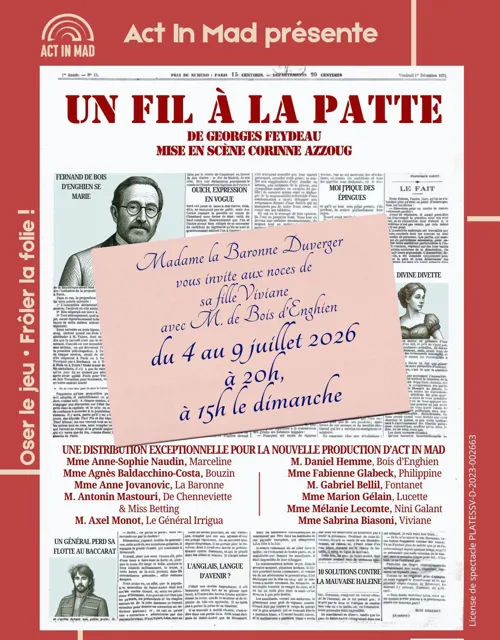 Affiche de Un fil à la patte