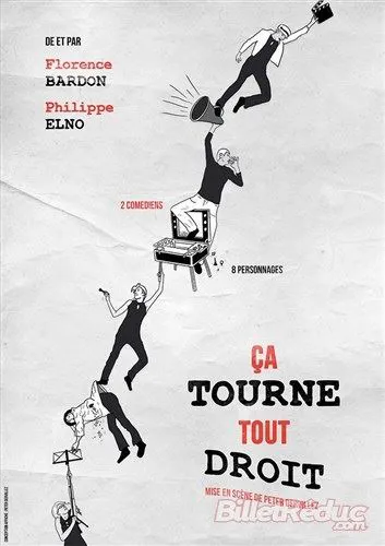 Affiche de Ca tourne tout droit