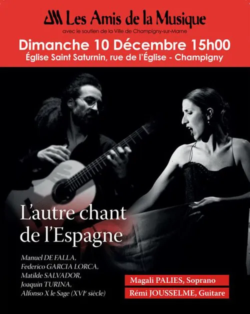 Affiche de L'autre chant de l'Espagne