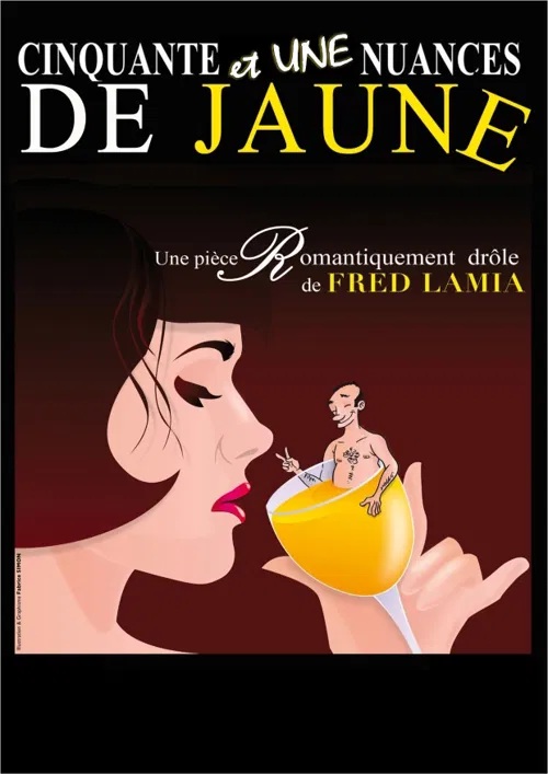 Affiche de Cinquante et une nuance de jaune