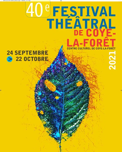 Affiche de Le Quatrième Mur | Festival Théâtral de Coye la Forêt