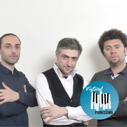 Affiche de Giovanni Mirabassi Trio invite Rosario Giuliani