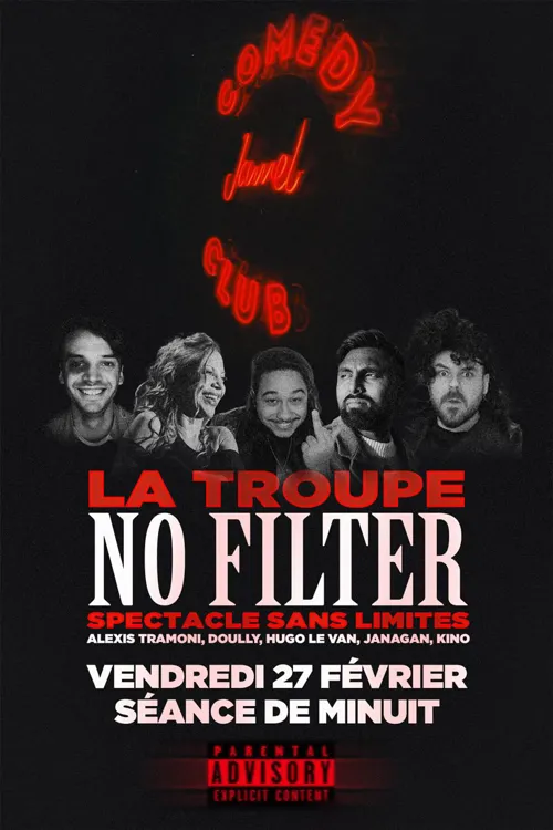 Affiche de Jamel Comedy Club : La Troupe No Filter