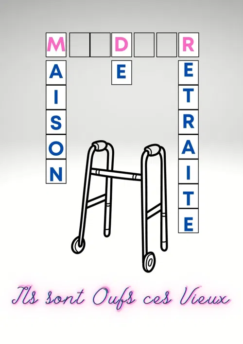 Affiche de M.D.R : Maison de Retraite