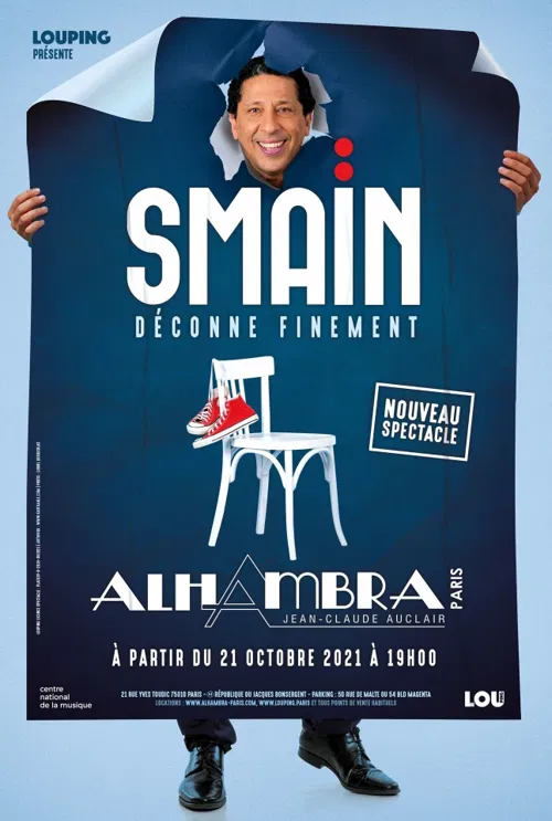 Affiche de Smaïn déconne finement