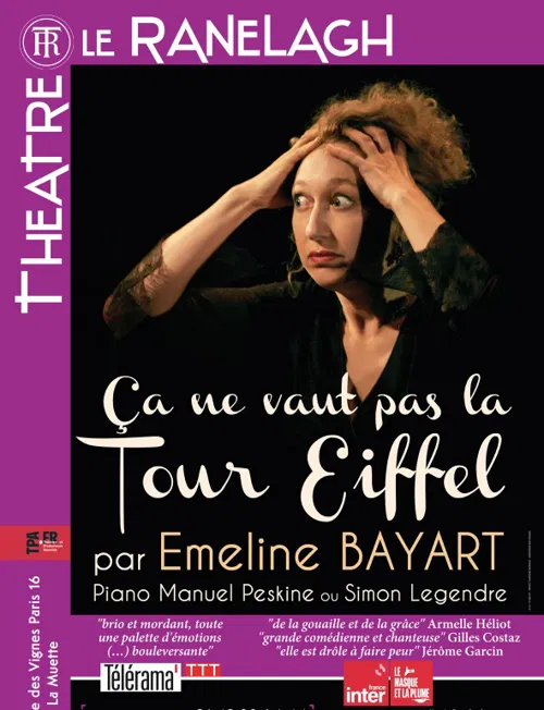 Affiche de Ça ne vaut pas la Tour Eiffel par Emeline Bayart