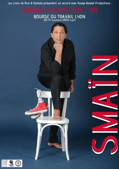 Affiche de Smaïn déconne finement | Festival les Lions du rire