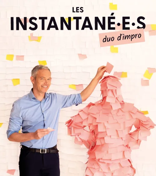 Affiche de Les Instantané.e.s dans Duo d'impro