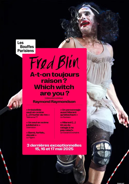 Affiche de Fred Blin dans A-t-on toujours raison ? Which witch are you ?