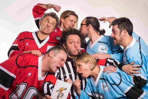 Affiche de Improvisiades - Impro battle : match d'improvisation Lille vs Paris