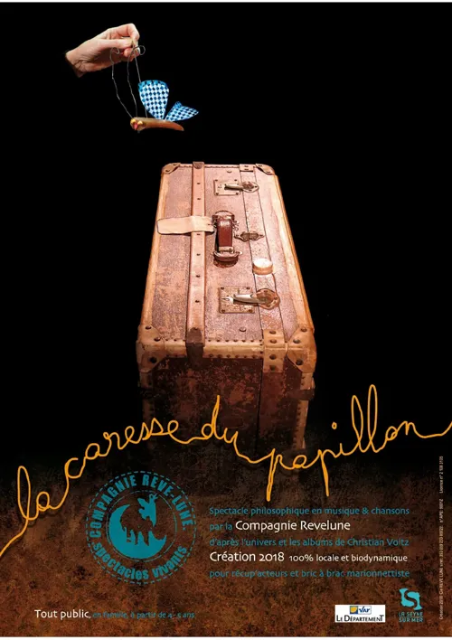 Affiche de La Caresse du papillon