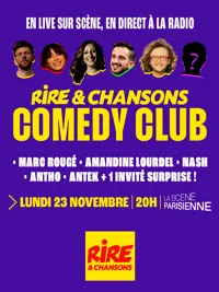 Affiche de Rire & Chansons Comedy Club