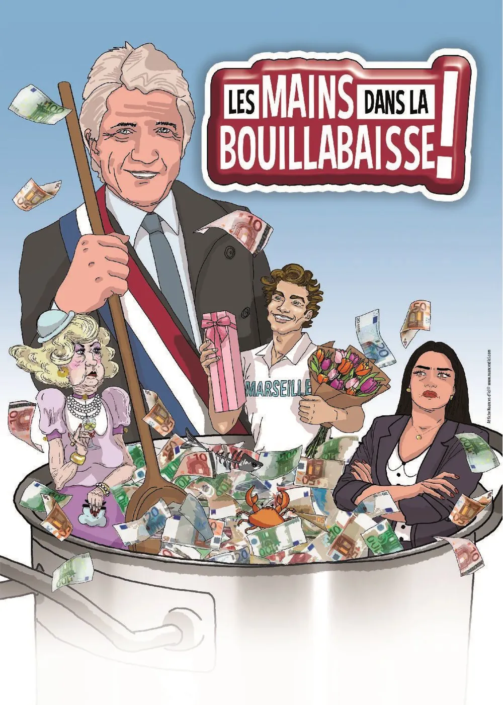 Photo Les mains dans la bouillabaisse !