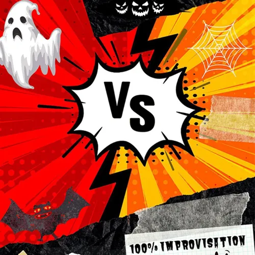 Affiche de Ring d'impro - Halloween