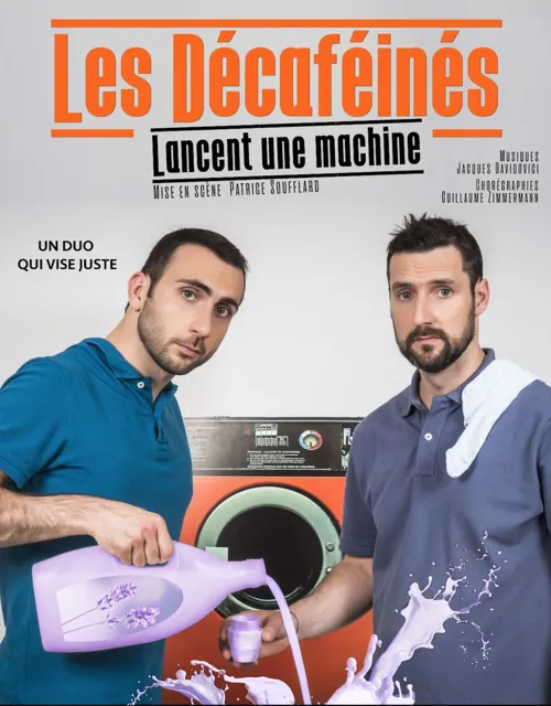 Affiche de Les Décaféinés dans Les Décaféinés lancent une machine