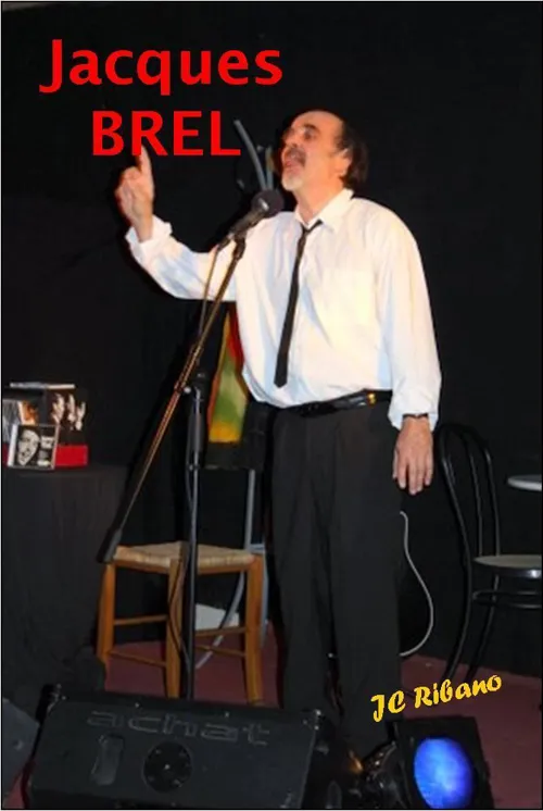 Affiche de JC Ribano chante Jacques Brel
