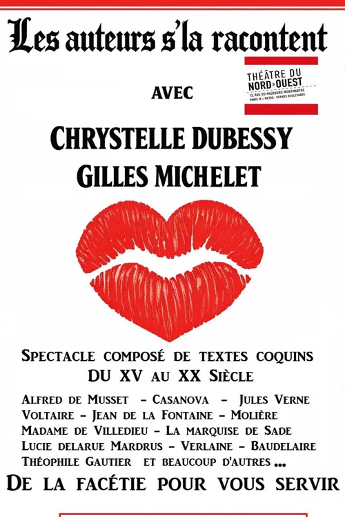 Affiche de Les auteurs s'la racontent
