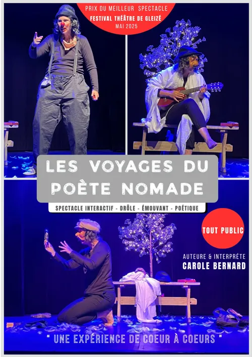 Affiche de Les voyages du poète nomade