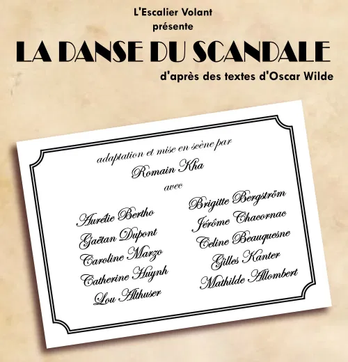 Affiche de La Danse du Scandale